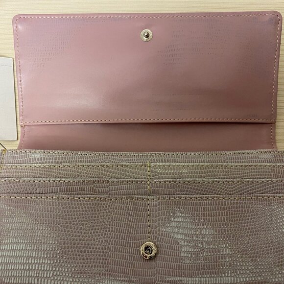 REDUCED! MAXX New York Leather Wallet Flap/Snap Closure CC Slots, Pockets NWT - Picture 6 of 9